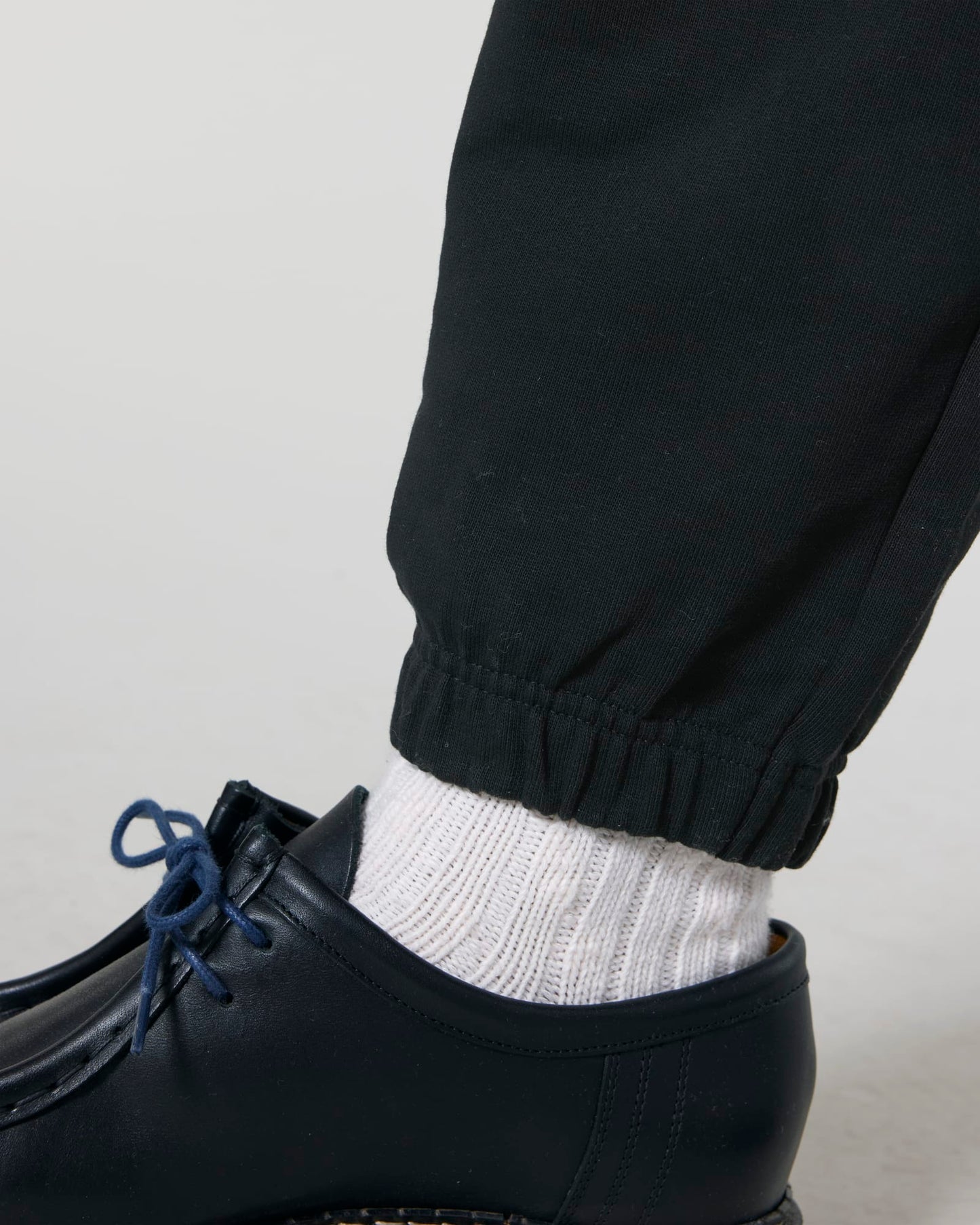 Black Jogger with Signature Embroidery