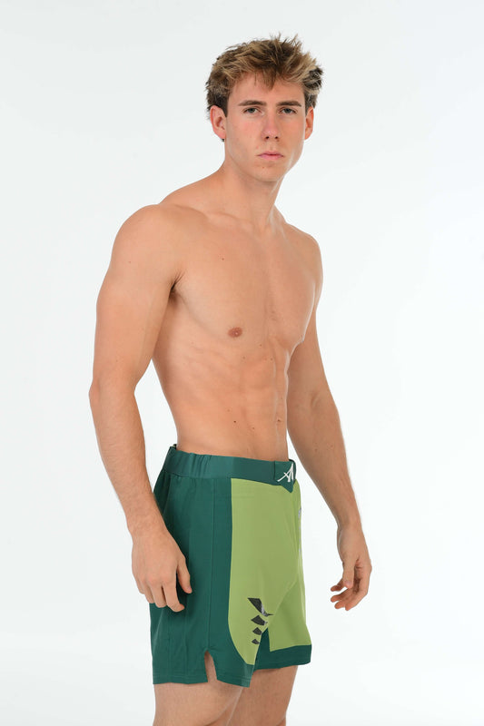 Green Fighting Short – Performance Combat Shorts