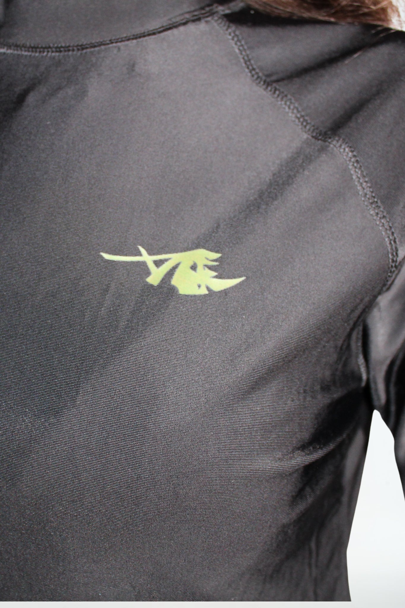 Modest Long Sleeve Sports Shirt – Green Signature