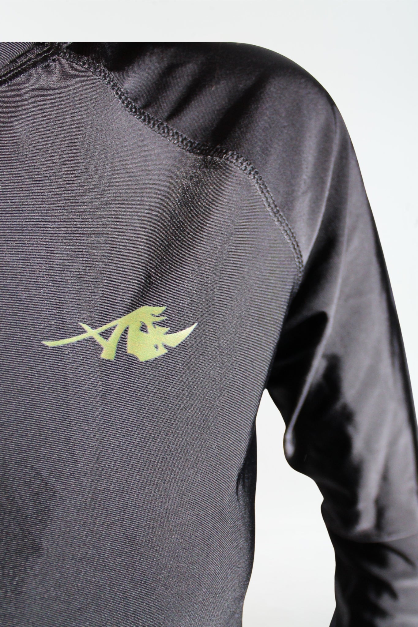 Modest Long Sleeve Sports Shirt – Green Signature