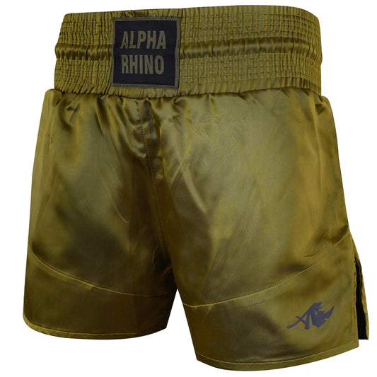 Olive Green Muay Thai Short – Premium Fightwear