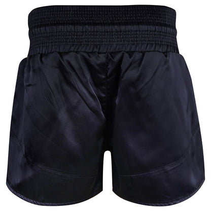 Zwarte Muay Thai Short – Gouden Signature