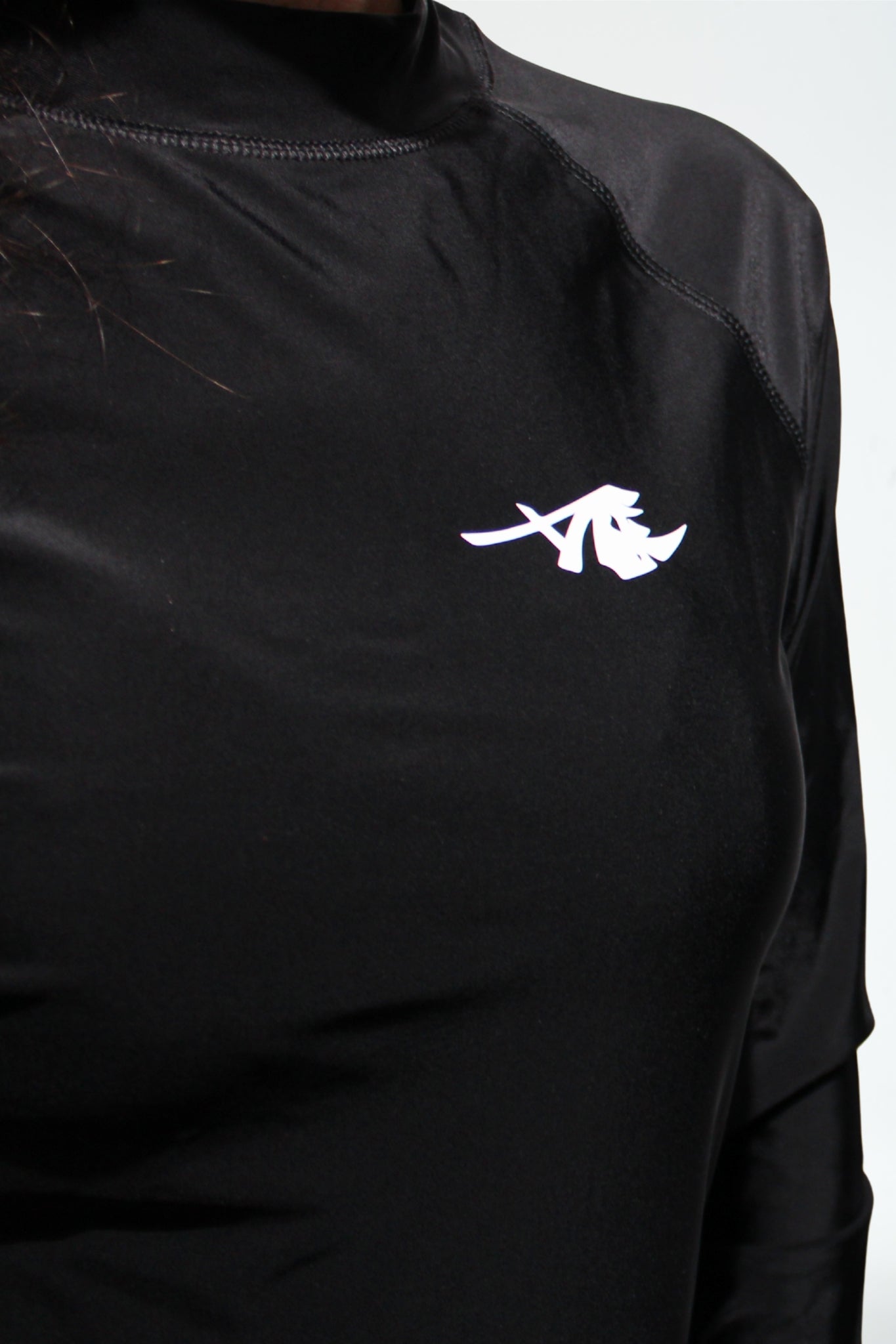 Modest Long Sleeve Sports Shirt– White Signature