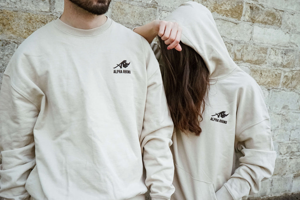 OVERSIZED SIGNATURE EMBROIDERED HOODIE