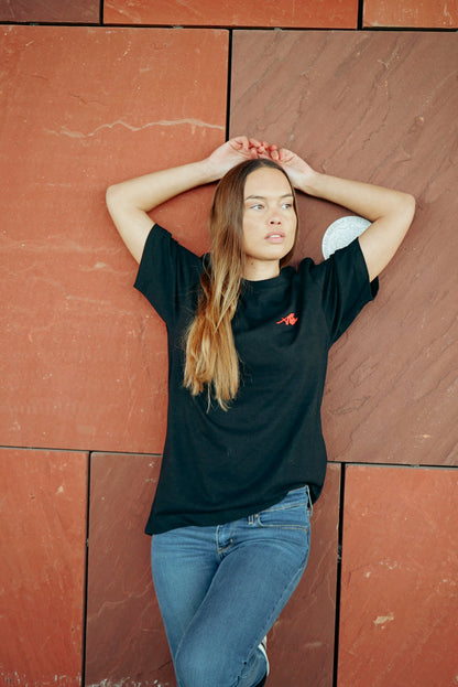 Black Oversized Buffalo T-Shirt