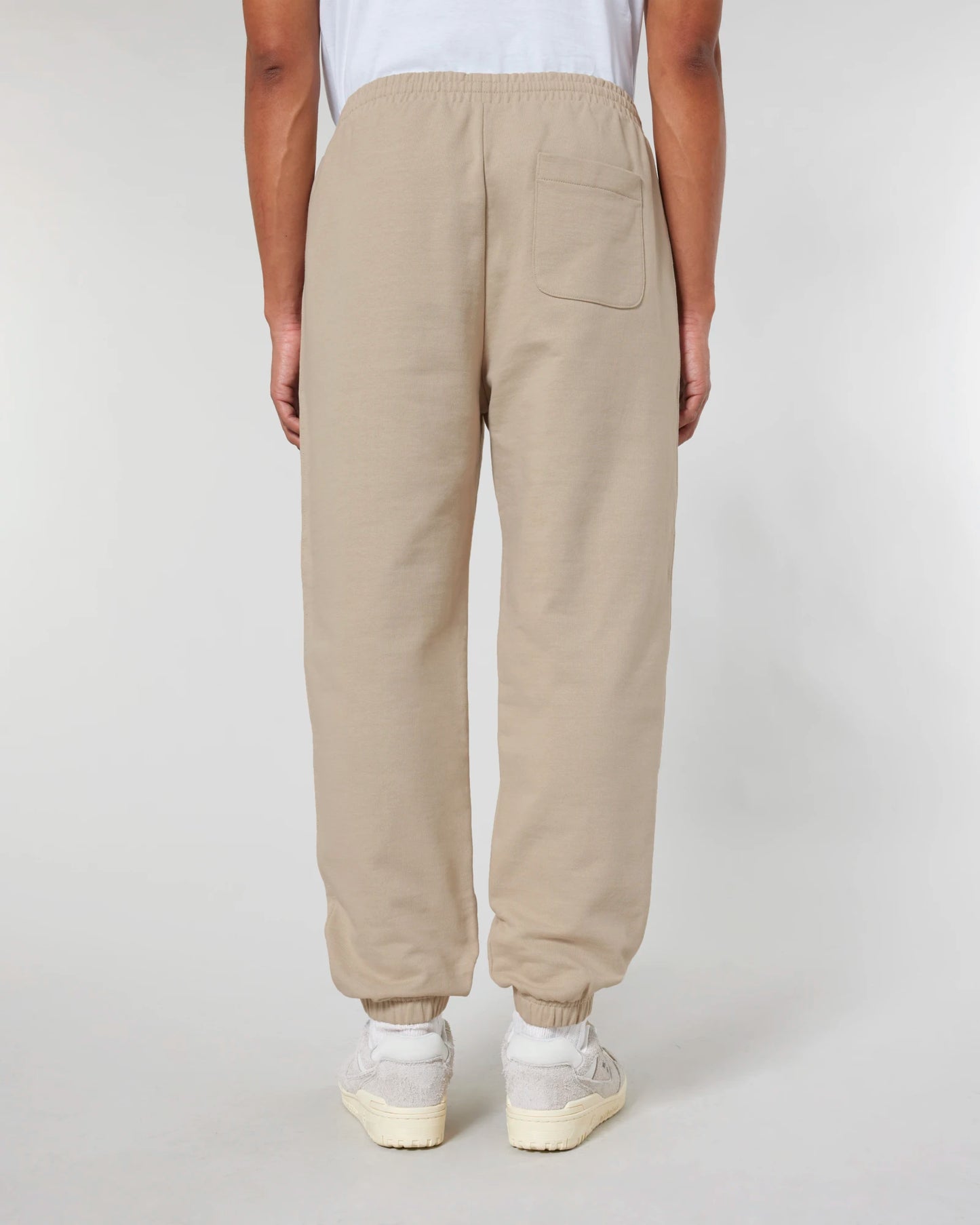 Beige Jogger with Signature Embroidery