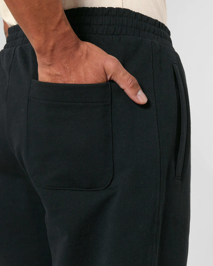 Black Jogger with Signature Embroidery