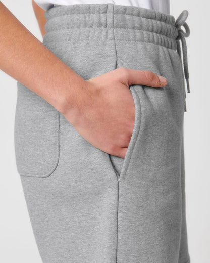 Heather Grey Joggingbroek met kenmerkende borduursels 