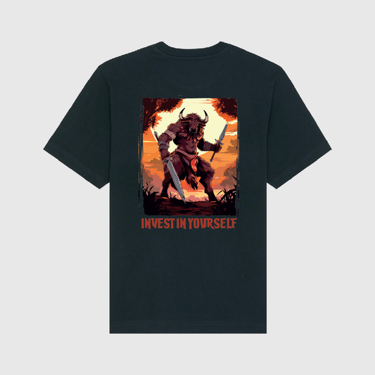 Black Oversized Buffalo T-Shirt