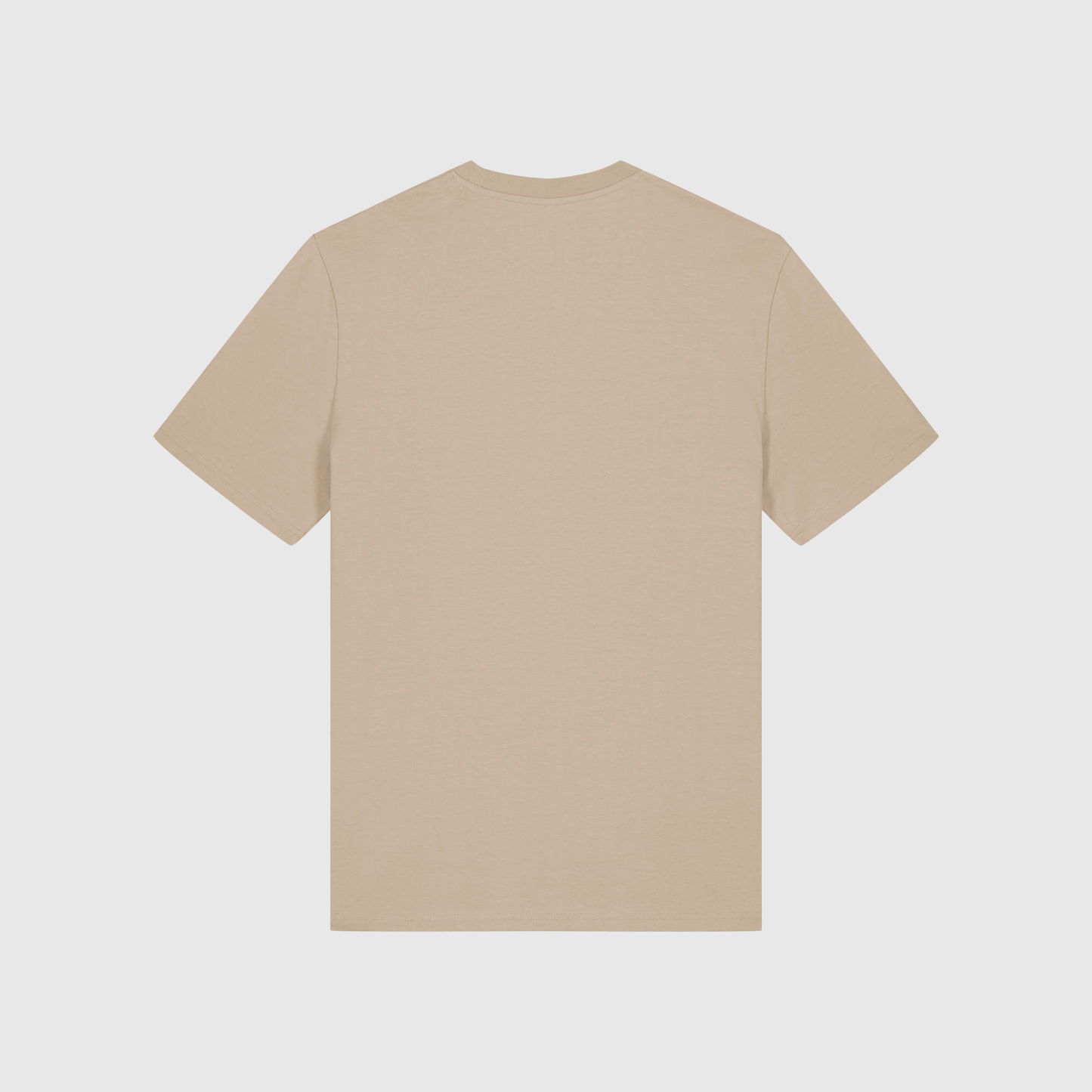 Beige T-Shirt with Signature Embroidery