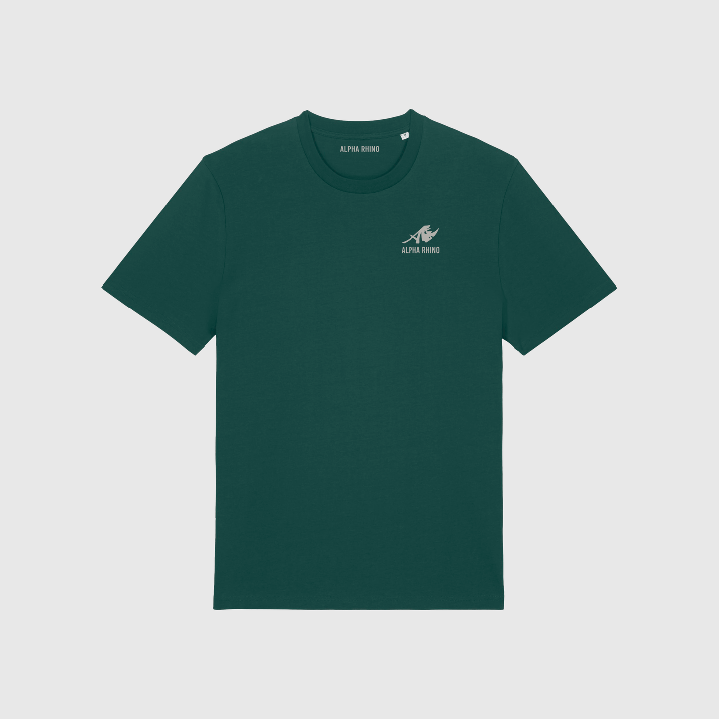 Glazed Green T-Shirt with Signature Embroidery