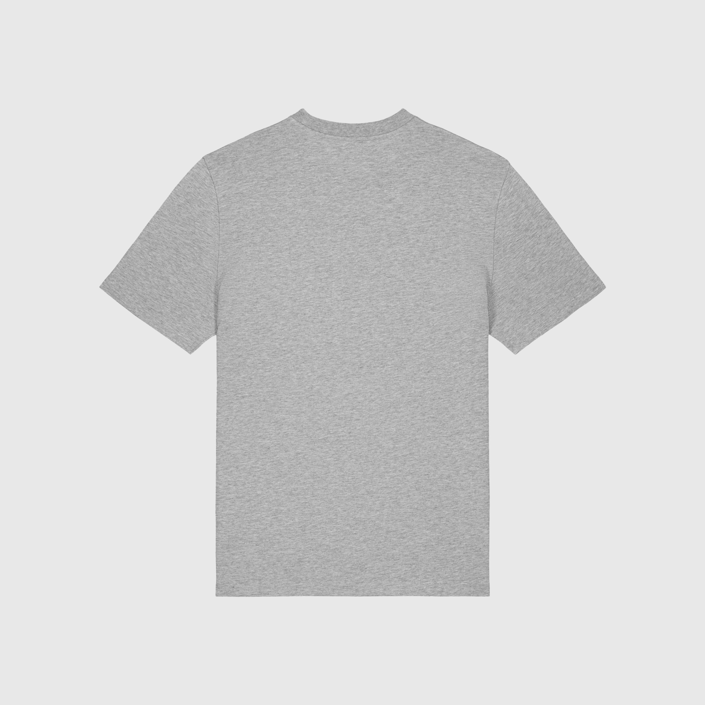 Heather Grey T-Shirt with Signature Embroidery