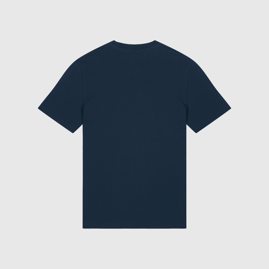 Navy T-Shirt with Signature Embroidery