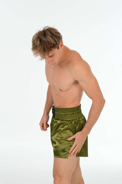 Groene Fighting Short – Performance Combat Short