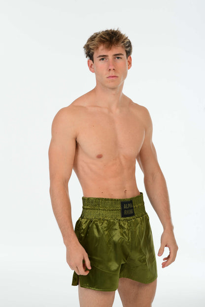 Groene Fighting Short – Performance Combat Short
