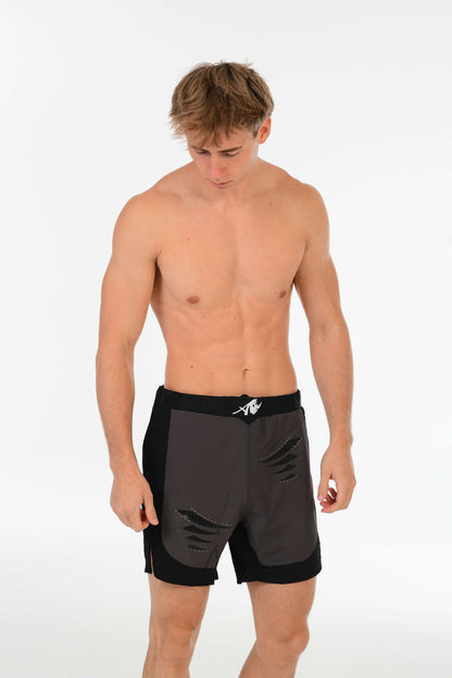 Zwarte Fighting Short – Performance Combat Shorts