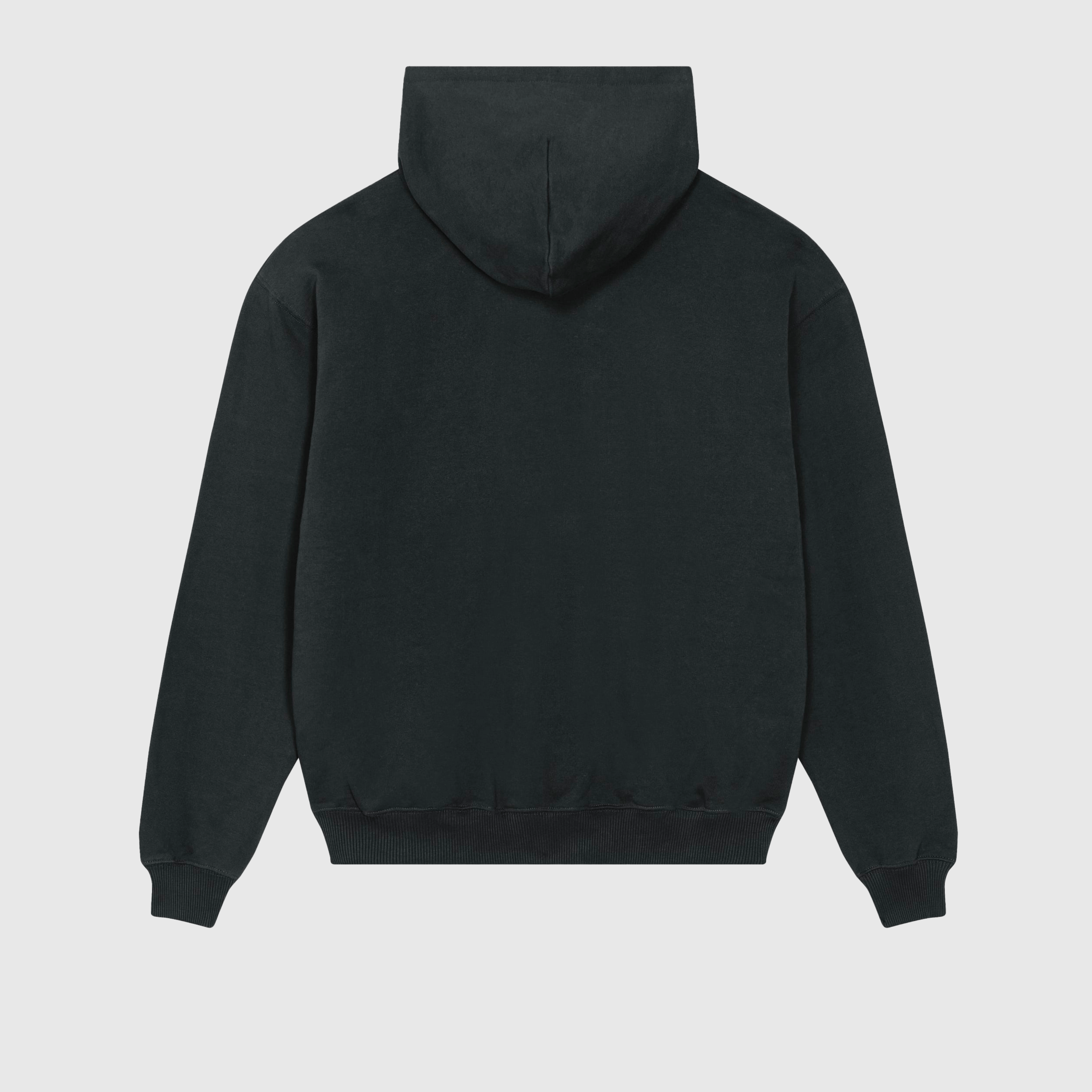 OVERSIZED SIGNATURE EMBROIDERED HOODIE