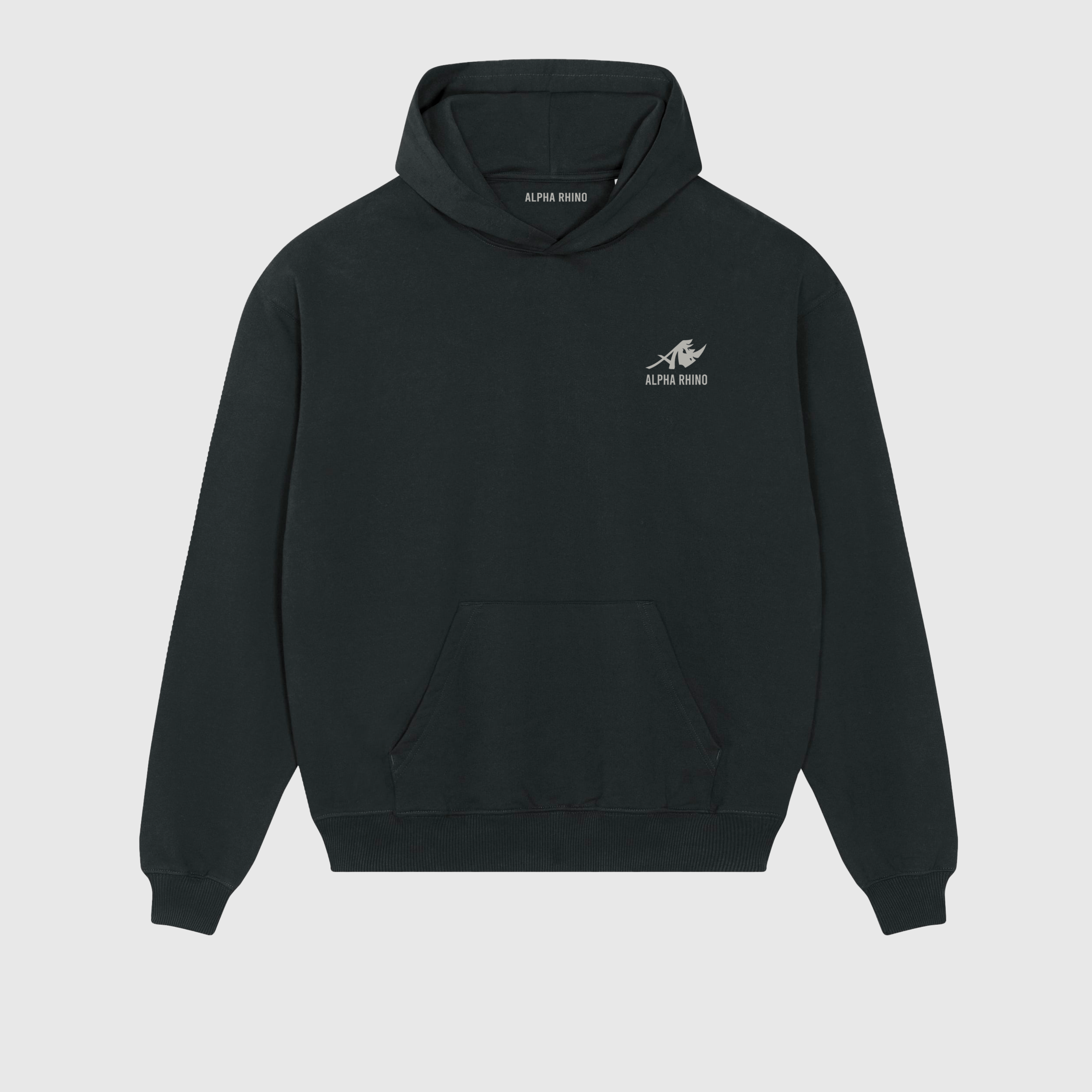 OVERSIZED SIGNATURE EMBROIDERED HOODIE