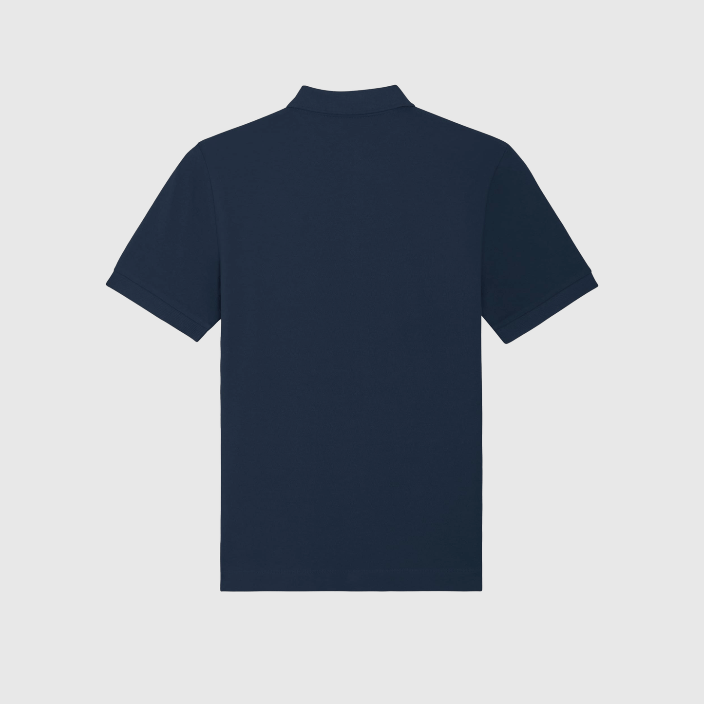 Navy Polo with Signature Embroidery