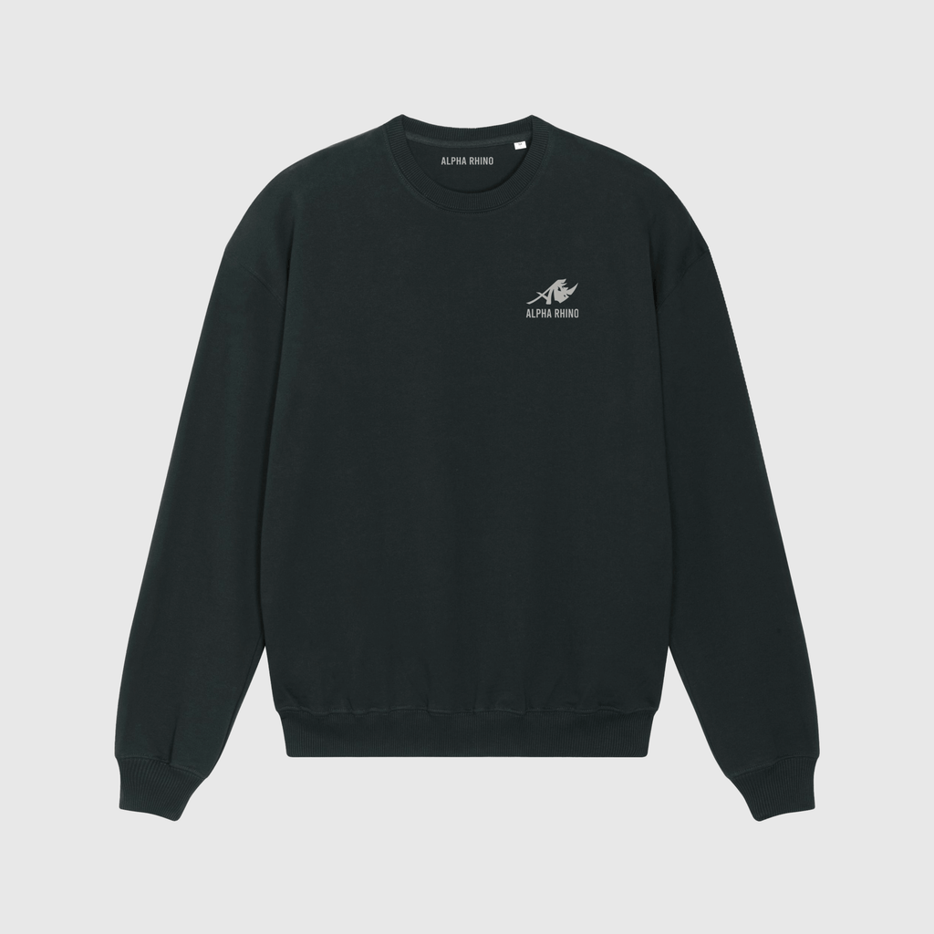 SIGNATURE GEBORDUURDE SWEATER 