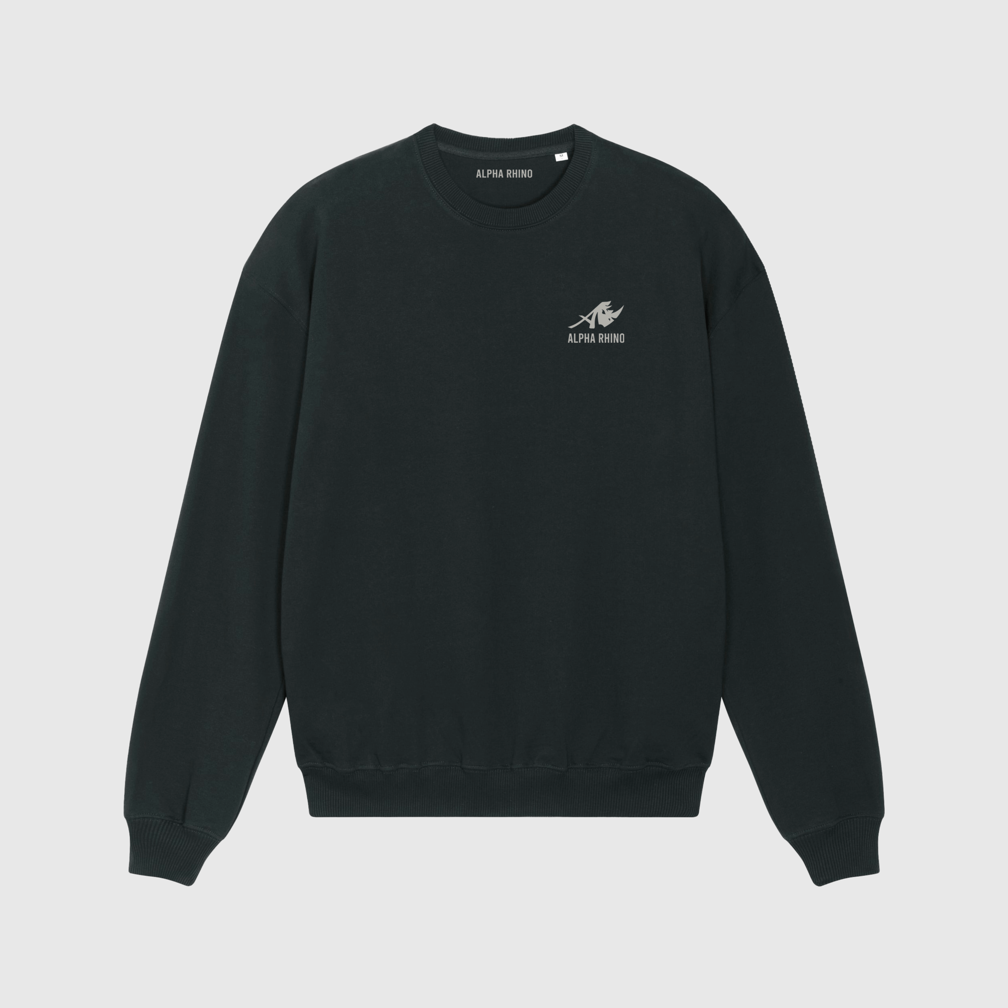 SIGNATURE GEBORDUURDE SWEATER 
