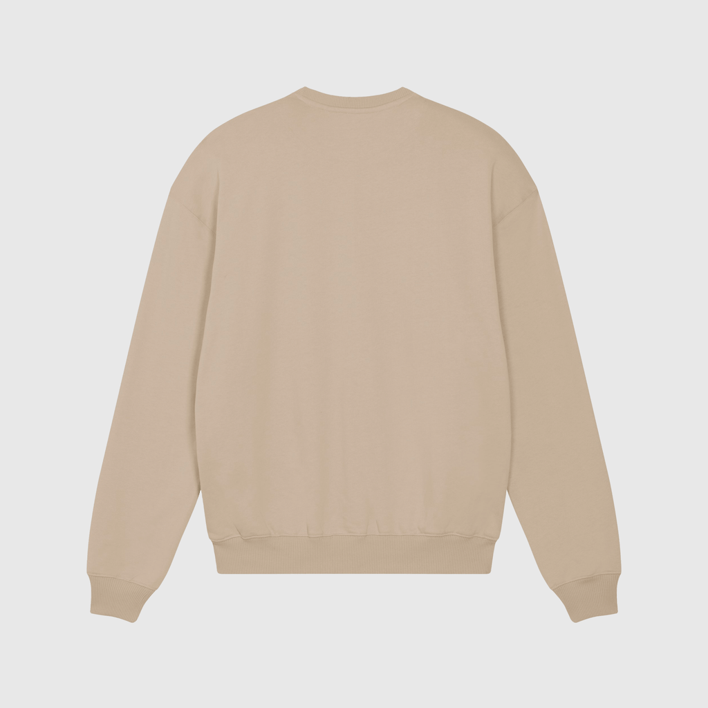 SIGNATURE GEBORDUURDE SWEATER 