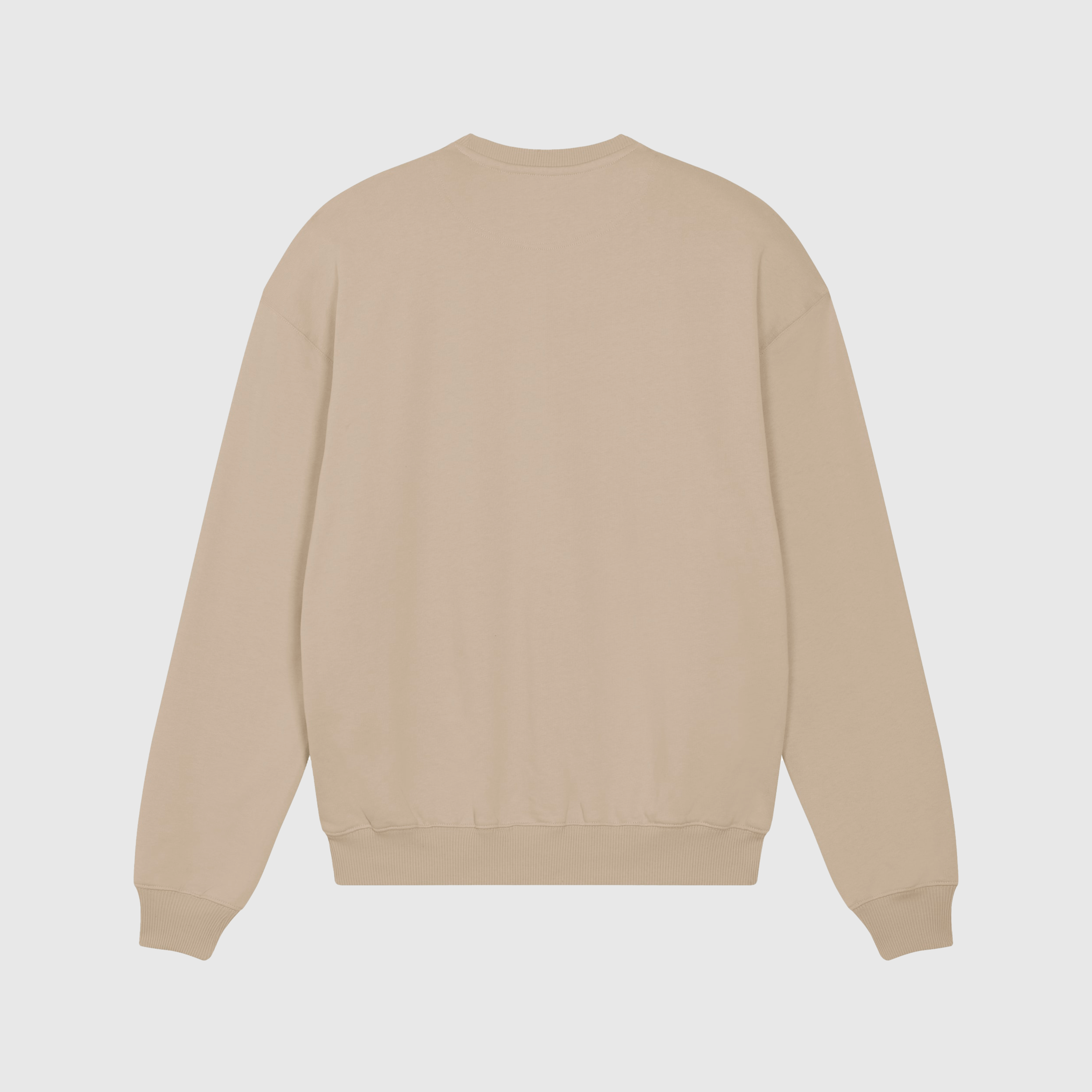 SIGNATURE GEBORDUURDE SWEATER 